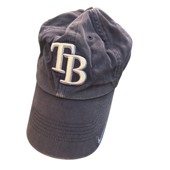 Nike Tampa Bay Rays MLB Genuine Merchandise Team Hat Blue One Size Fits All - Picture 1 of 6
